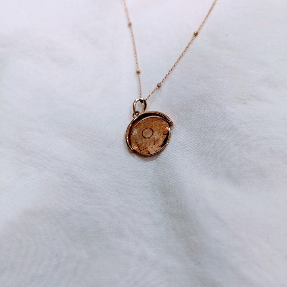 Anthropologie love necklace pendant - Picture 7 of 8